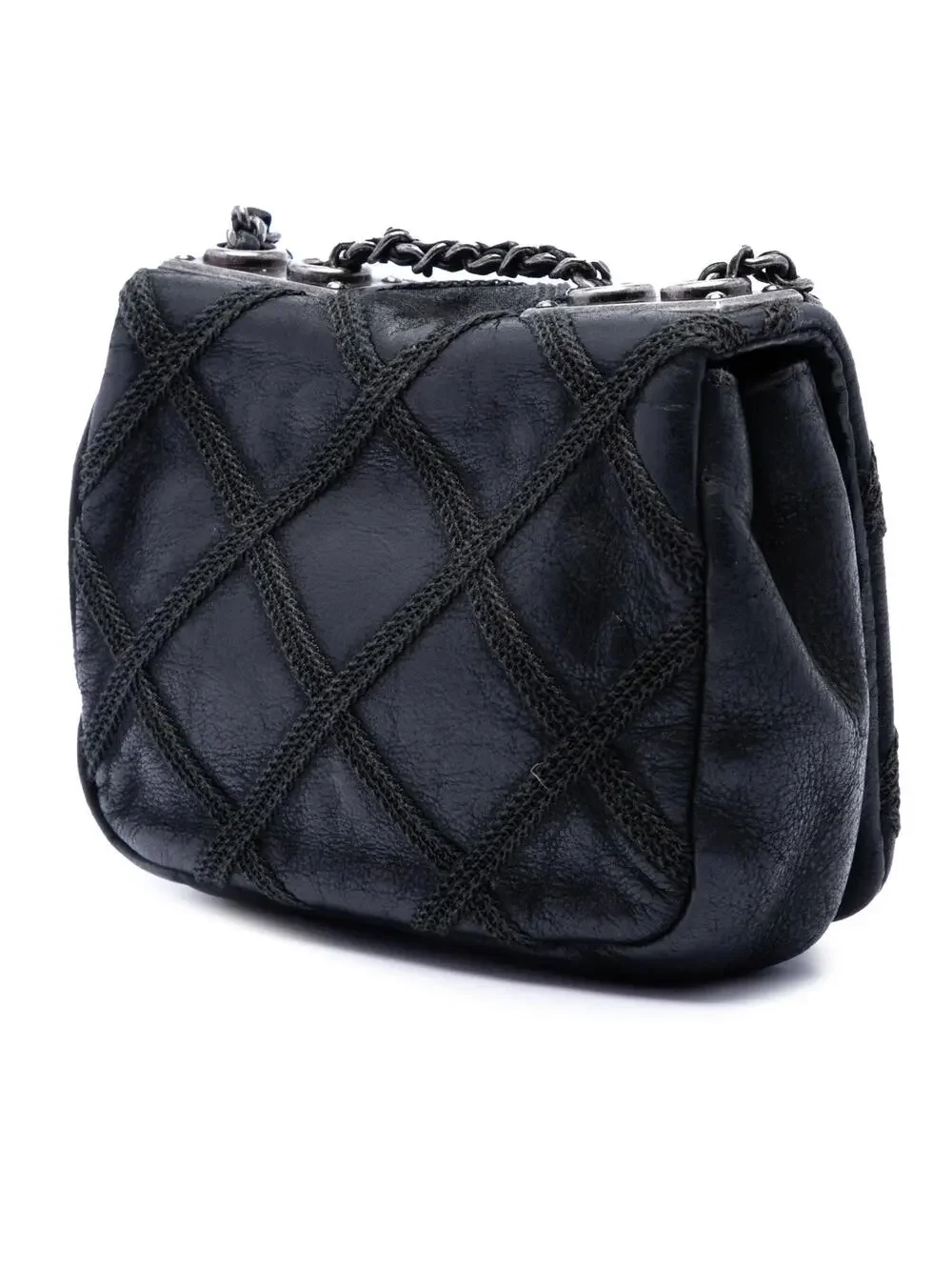 Chanel Diamond Stitch Chain Flap Bag #299196C28B
